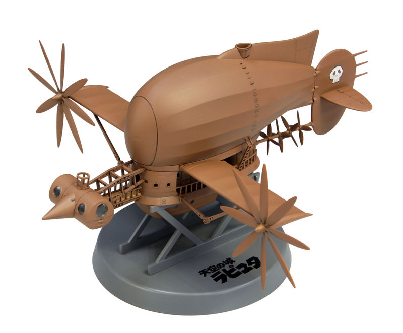 Thumbnail: (代購)日本 FineMolds 宮崎駿吉卜力工作室 天空之城飛行船虎蛾號模型精品擺設 Laputa  Tiger Moth Figure FG8