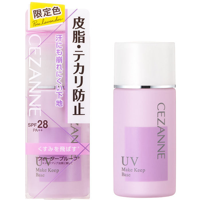 Thumbnail: CEZANNE Japan Make Keep Base Primer (30ml/1 fl.oz.) SPF28 PA++ [Pure Lavender]