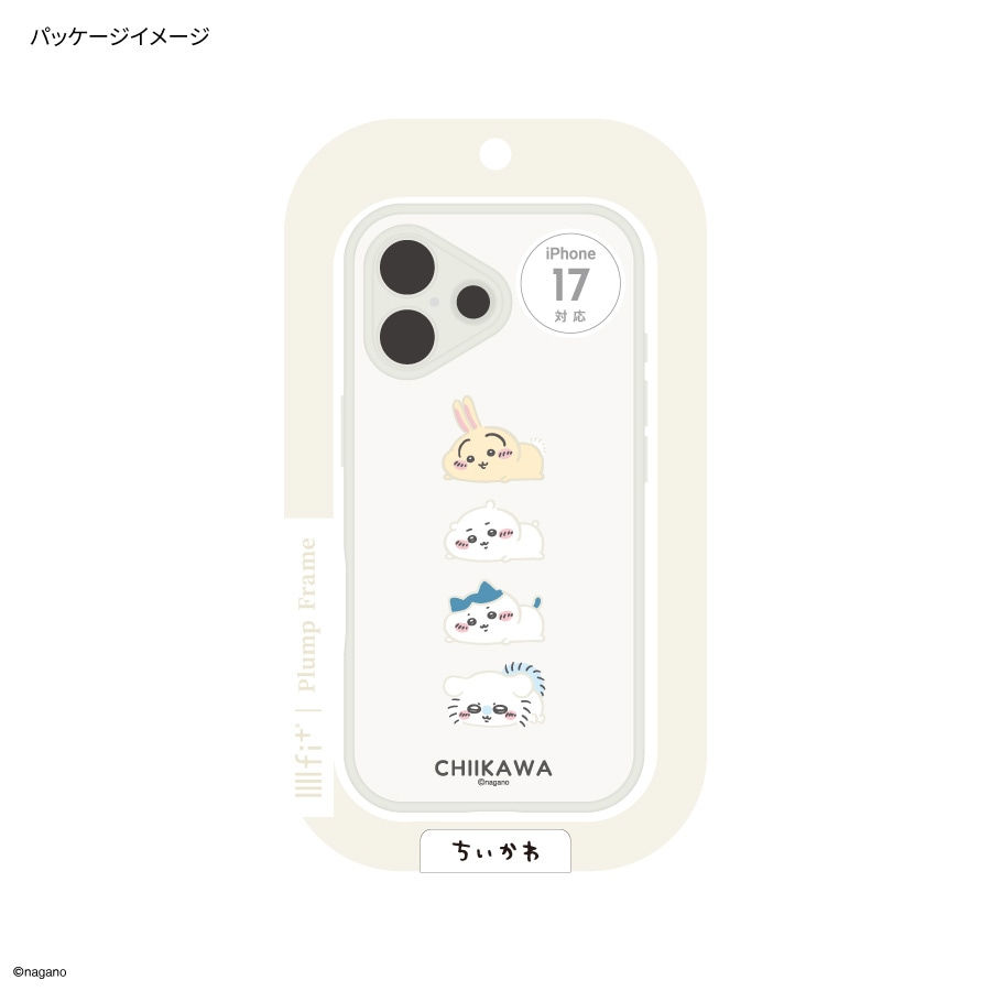 Thumbnail: (代購)日本Chiikawa 吉伊卡哇 iPhone 17 智能手機手提電話殼 Smartphone Mobile Phone Plump Frame Case