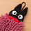 Thumbnail: 日本精品宮崎駿魔女宅急便 Kiki's Delivery Service Cat 黑貓吸水快乾柔軟掛繩抺手毛巾 Bathroom Mini Hand Towel