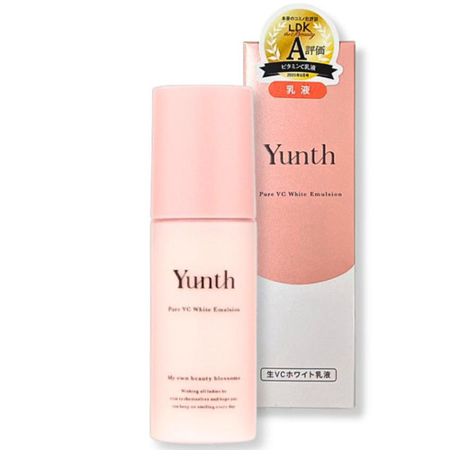 代購)日本Yunth 生維他命C高保濕美白透亮乳液Pure VC Vitamin C White