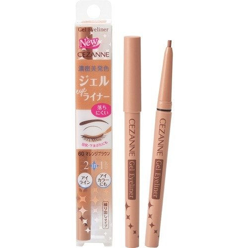 縮圖：日本CEZANNE 2-in-1 Gel Eyeliner Pencil Waterproof 濃密顯色防水眼影眼線膠筆