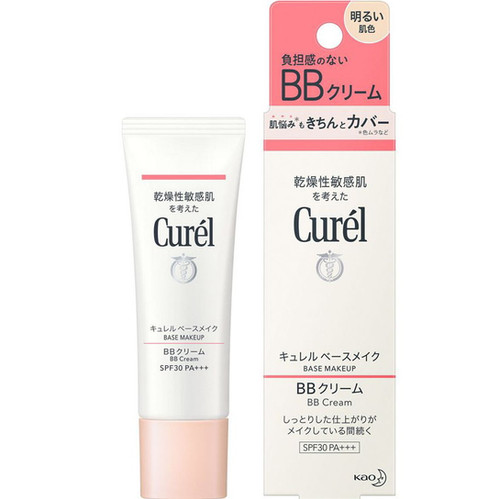 日本花王Kao Curel 輕透保濕BB霜乾燥敏感肌BB Cream for
