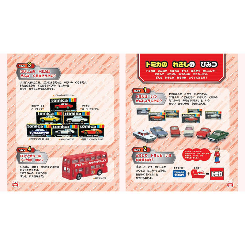 縮圖：(代購)日本TAKARA TOMY I Love Tomica 55th Anniversary Book 多美車55週年紀念冊 (附送腰包痛袋 Pouch)