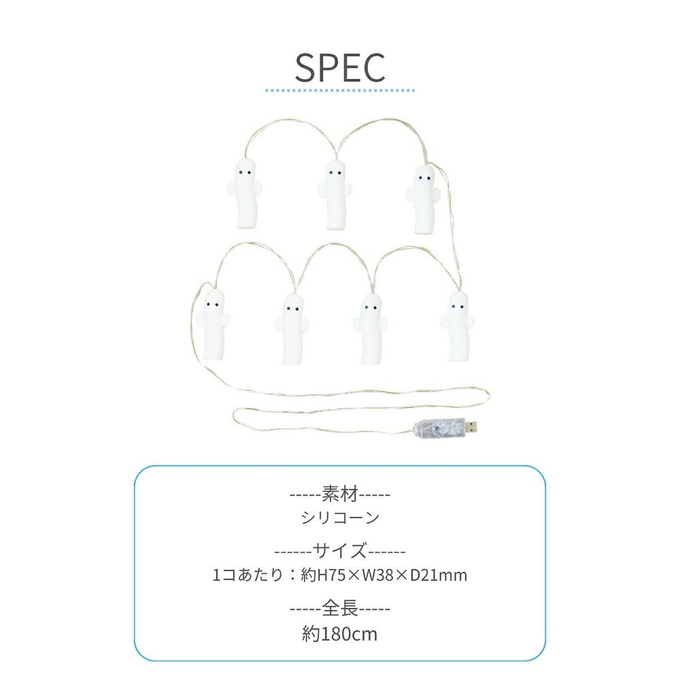 Thumbnail: (代購)日本Moomin 姆明樹精靈北歐風串串燈飾小夜燈 聖誕節室內裝飾 Hattifatteners Garland Light Xmas USB