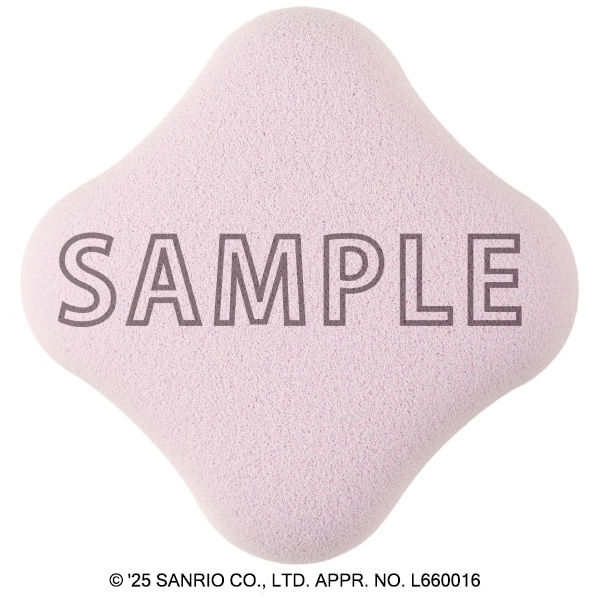 Thumbnail: 日本貝印KAI x My Melody/Kuromi 棉花糖質感菱形多層結構粉撲 粉底不易沾染 Diamond-shaped 2-layer Sponge