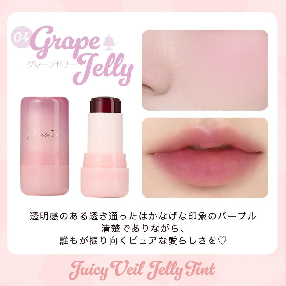 Thumbnail: (代購)日本 MilleFee Juicy Veil Jelly Tint for Lip & Cheek 多用途果凍唇彩胭脂膏 6g