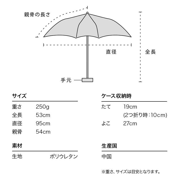 Thumbnail: (代購)日本wpc 繡球花漸變色系半透明 紫陽花 晴雨兼用 縮骨遮短雨傘 附拉鍊收納袋 Hydrangea Foldable Umbrella