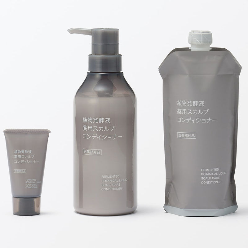 縮圖：(代購)日本限定商品 MUJI 無印良品 Fermented Botanical Liquid Scalp Care 植物發酵液頭皮護理 洗髮精 洗頭水 護髮素