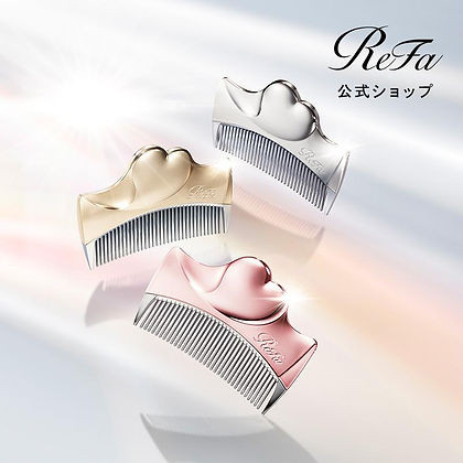 Refa Japan Aira WITH Airy Combing Portable Heart Comb