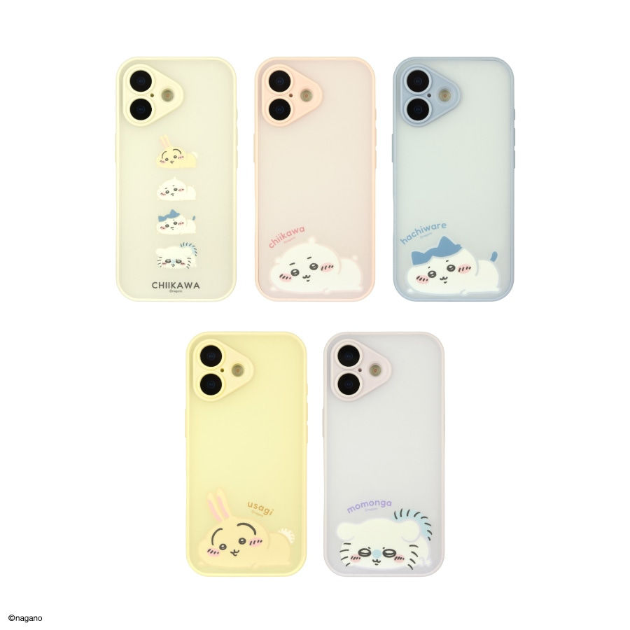 Thumbnail: (代購)日本Chiikawa 吉伊卡哇 iPhone 17 智能手機手提電話殼 Smartphone Mobile Phone Plump Frame Case