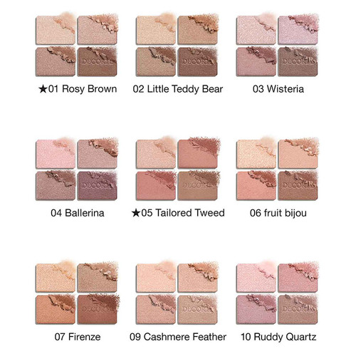 DECORTÉ SHADOW DESIGNING EYE PALETTE 09 Cosme Decorte Skin Shadow Designing Palette 09 / 10 (Spring 2026