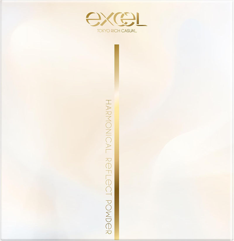 縮圖：(代購)日本Sana Excel Harmonical Reflect Powder 限量版彩色大理石紋理美肌調色蜜粉餅