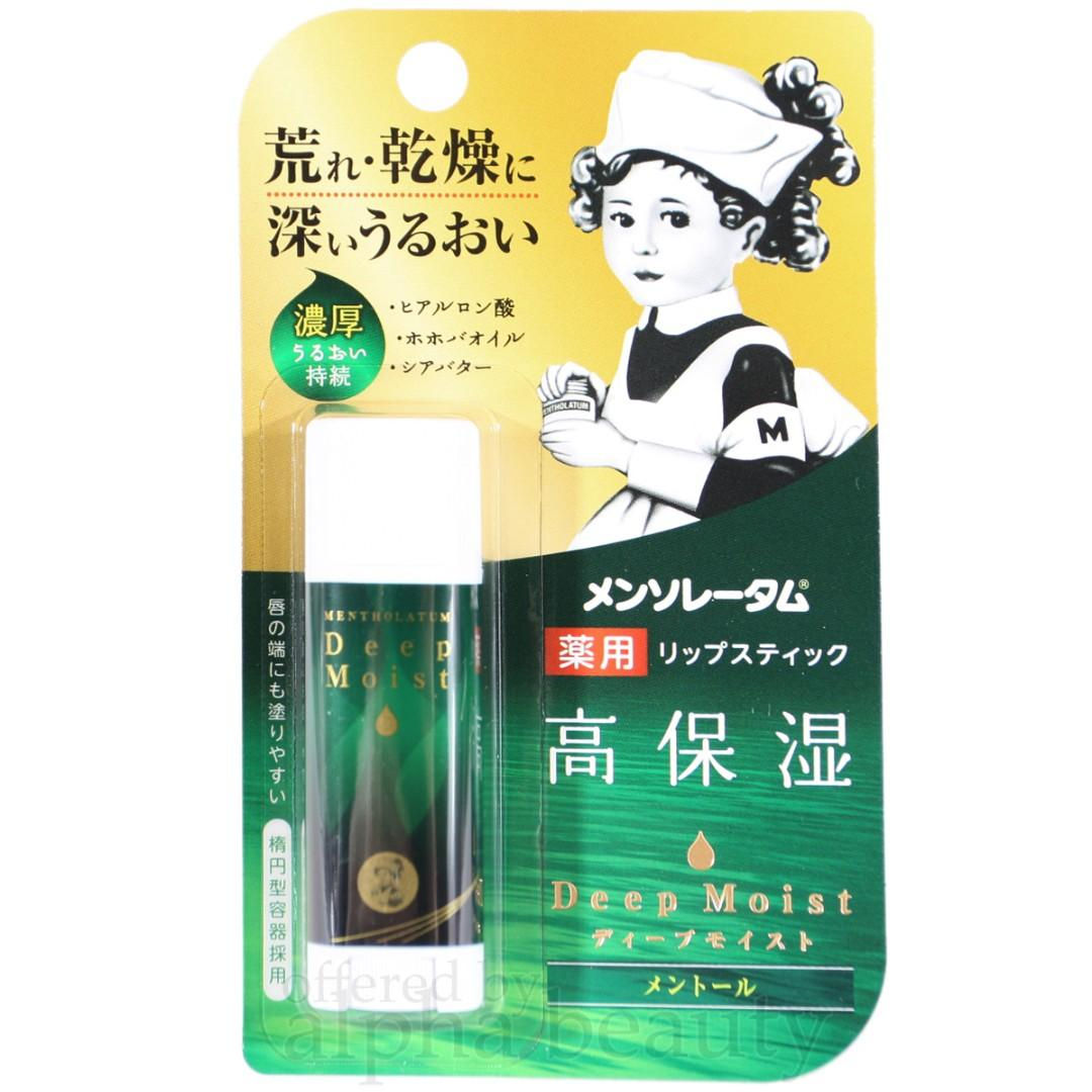 日本 樂敦 Rohto 曼秀雷敦 Deep Moist Lip Cream N 深層保濕潤唇膏 護唇膏 敏感皮膚適用 4.5g [薄荷]