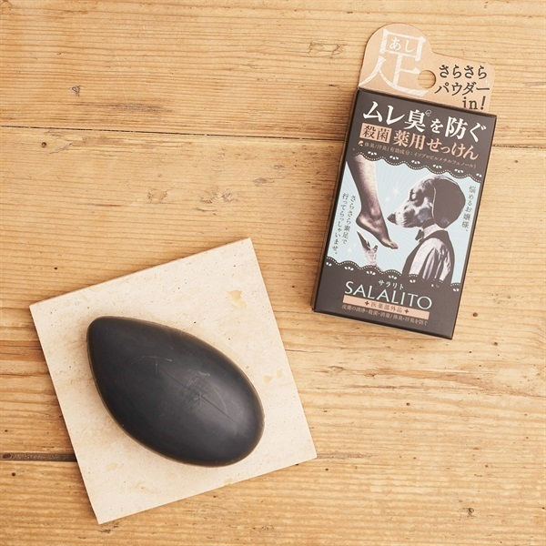 Thumbnail: (代購)日本Pelican SALALITO 足部消毒殺菌除臭清潔肥皂 身體其他部位適用 Medical Soap for Foot & Body 75g