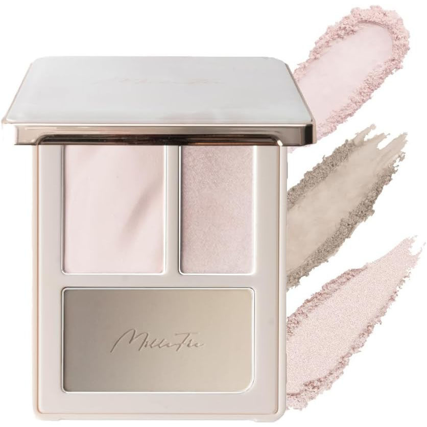 縮圖：(代購)日本 MilleFee 3D立體小顏完美輪廓提亮陰影調色盤 Face Contour Highlight Shading Palette 7.5g