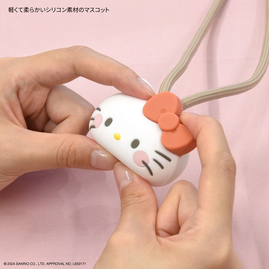 Thumbnail: (代購)日本Sanrio Characters 三麗鷗人物掛飾智能手機手提電話多用途肩帶掛頸繩套裝 Multi Ring Plus Mascot Strap