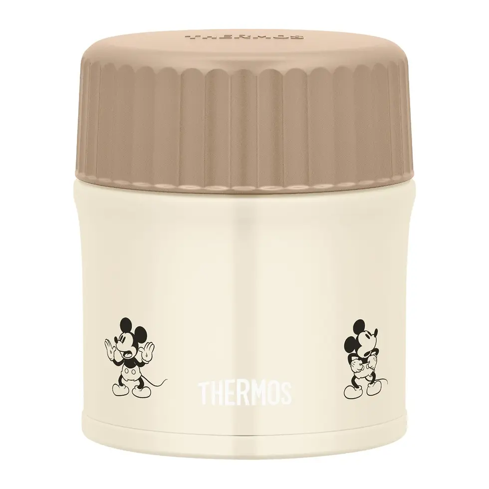 縮圖：(代購)日本Thermos x Miffy / Mickey Mouse 米奇老鼠膳魔師真空保溫保冷不銹鋼燜燒食物飯湯壺 Vacuum Soup Mug Jar