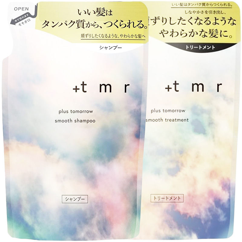 Thumbnail: (代購)日本+tmr 順滑系列 Smooth Series 洗髮水Shampoo+護髮素Treatment 各470ml by 資生堂Fine Today