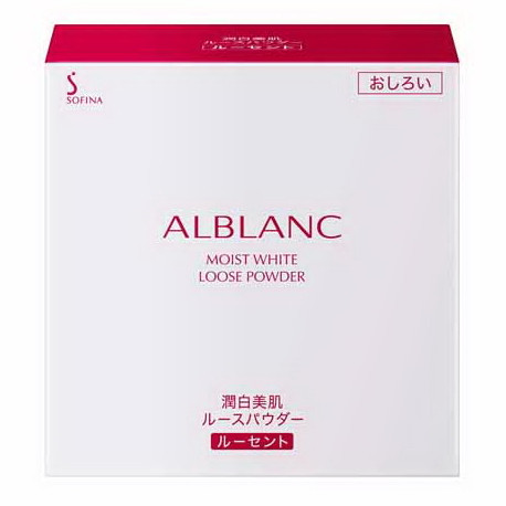 ALBLANC MOIST WHITE LOOSE POWDER ルーセント Sofina Japan ALBLANC Moist White Loose Powder (15g/.5oz