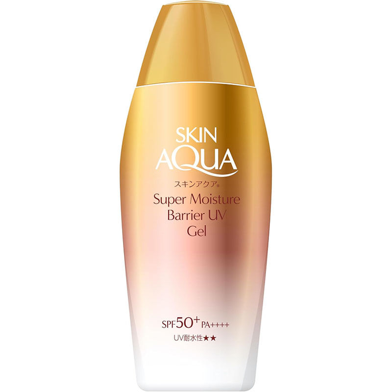 縮圖：日本樂敦Rohto SKIN AQUA 水潤肌超保濕極效防禦防曬露 Super Moisture Barrier UV Gel SPF50+ 100g