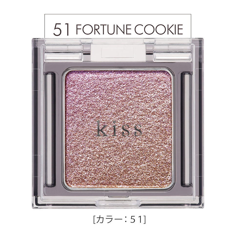 Thumbnail: (代購)日本伊勢半 Kiss 閃爍單格眼影 Sheer Glitter Eyes Eyeshadow 2.1g