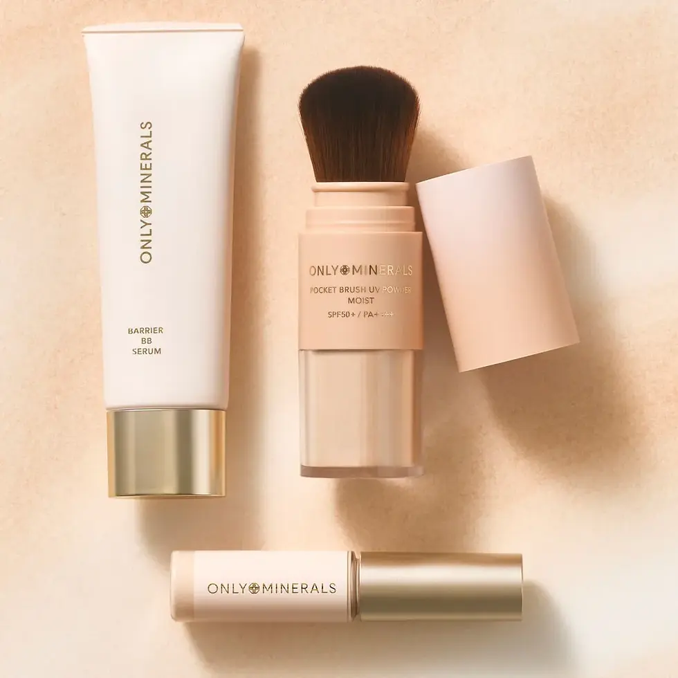 Thumbnail: (代購)日本Only Minerals Barrier BB Serum 礦物植萃保濕屏障水潤BB精華霜 25g SPF40 PA+++