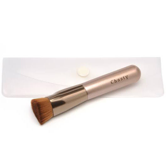 Thumbnail: Chasty Japan Multi Use Flat Top Foundation Brush with Pouch