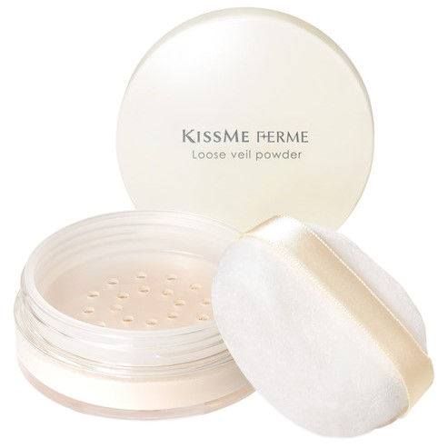 Thumbnail: Kiss Me Japan Ferme Loose Veil Powder 6g SPF20 PA++ [01 Lucent ] LDK No.1 Award
