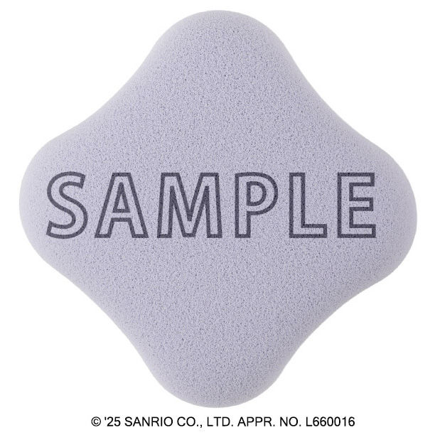 Thumbnail: KAI Japan x Sanrio Diamond-shaped 2-layer Marshmallow Soft Makeup Sponge
