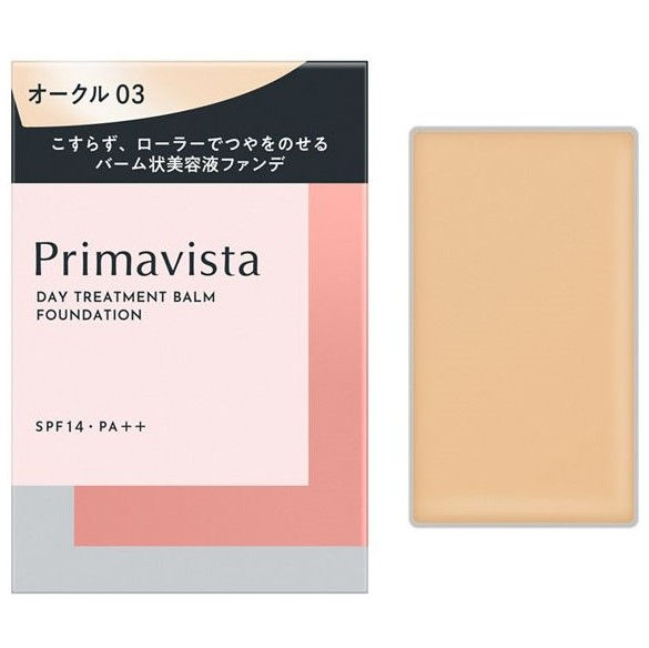 Thumbnail: (不連粉芯)日本Sofina Primavista 膏狀精華液氣墊滾輪粉底替換粉盒 Day Treatment Balm Foundation Case