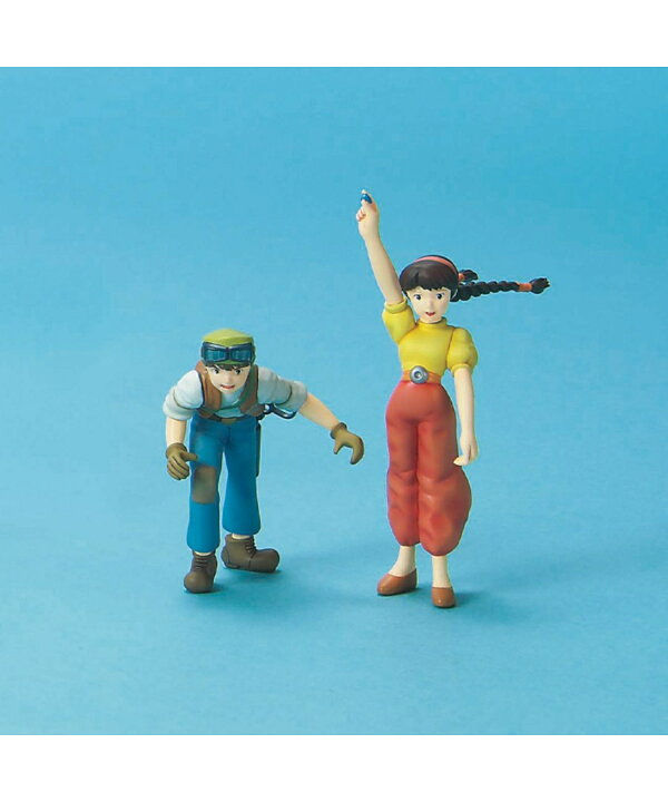 縮圖：(代購)日本 BANDAI 宮崎駿吉卜力1:20天空之城蜻蜓機飛行模型精品擺設 Laputa Castle in the Sky Flaptter Figure