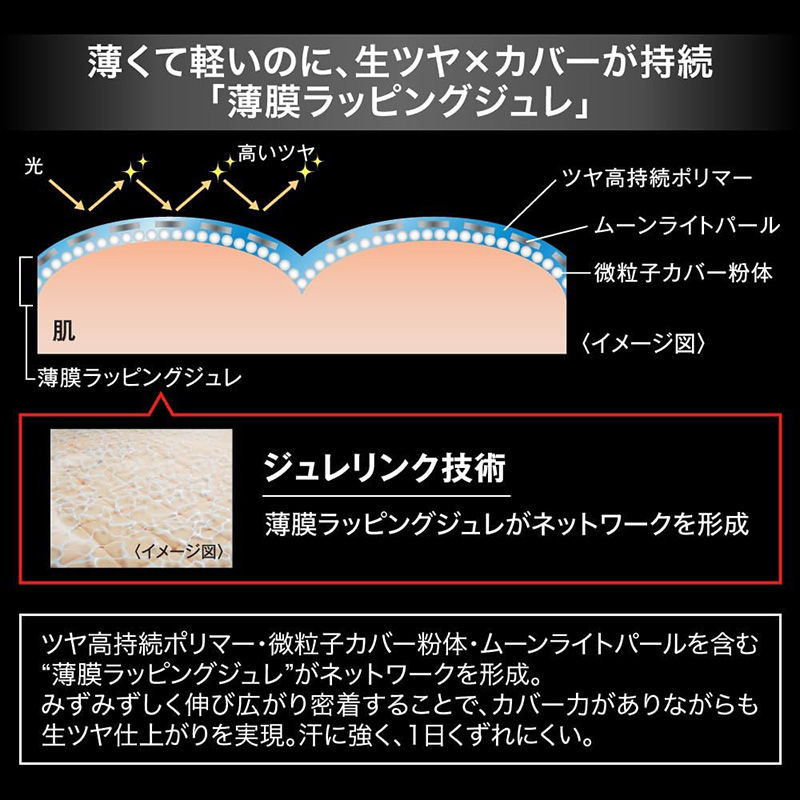 縮圖：(代購)26.4新出日本Kanebo KATE 月光水母 果凍粉底液 Jelly Liquid Foundation 25ml  SPF30 PA++