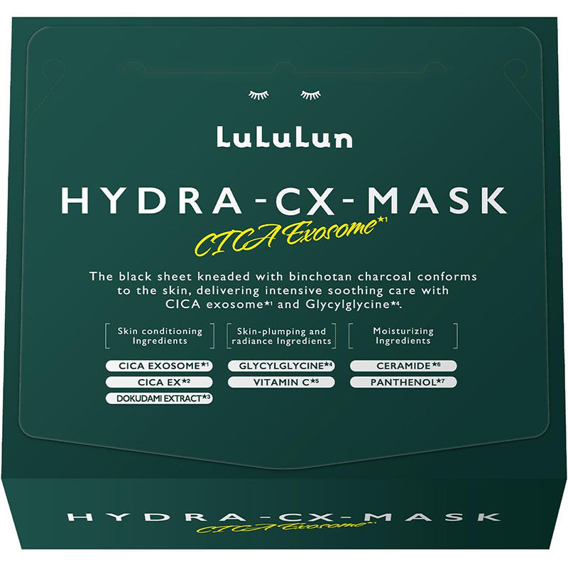 (代購)日本LuLuLun Hydra CX 舒緩調肌保濕面膜 CICA Exosome Mask (28片裝)