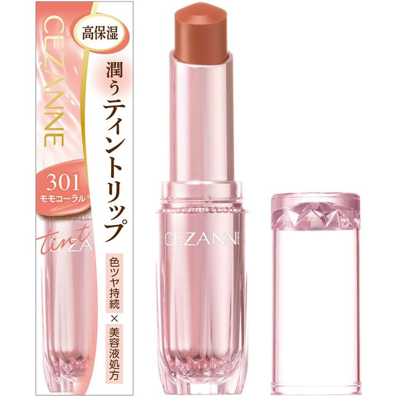 縮圖：(2026新色)日本Cezanne 持久潤澤唇膏 Lasting Gloss Lip Tint Lipstick