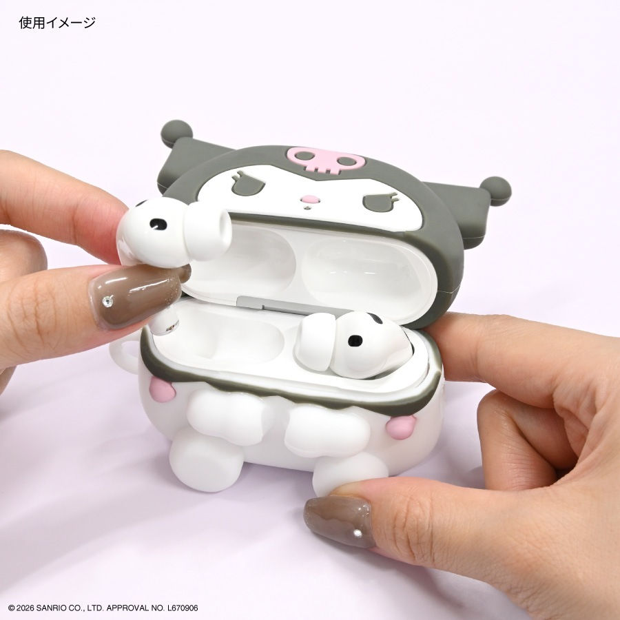 Thumbnail: (代購)日本Sanrio Characters Apple AirPods Pro 3 蘋果藍牙無線耳機矽膠保護套 Silicone Case