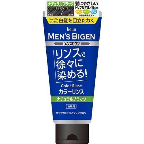 縮圖：(代購)日本Hoyu Men's Bigen 男士白髮用染髮護髮膏 Hair Color Rinse Coloring Conditioner 160g