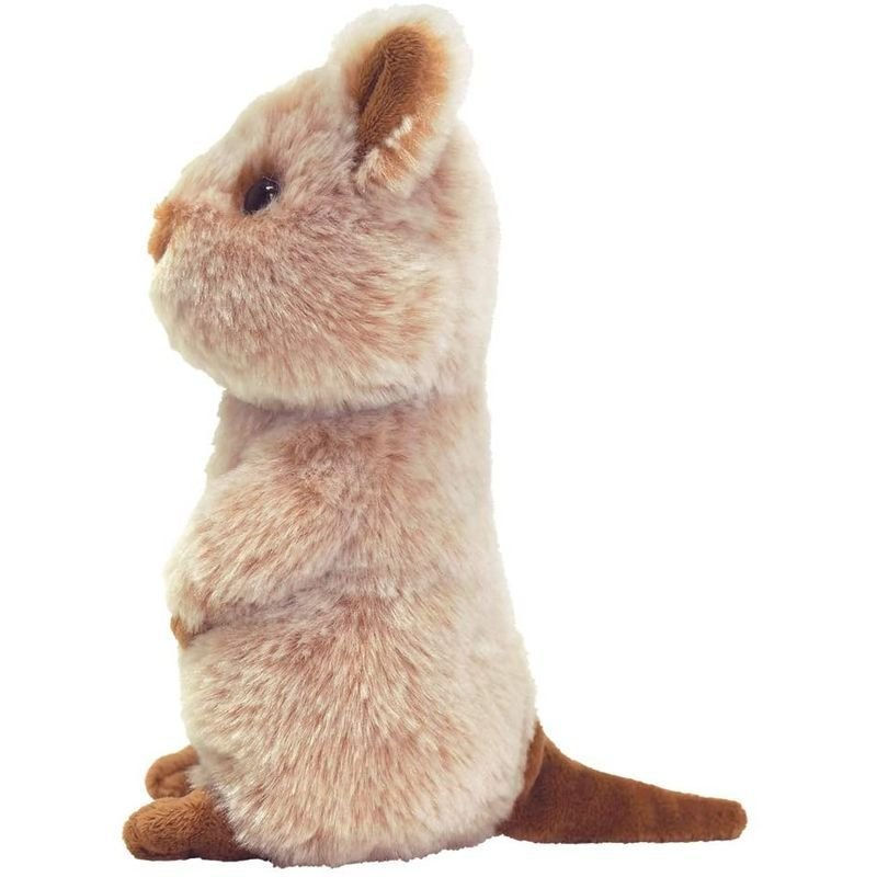 日本Sun Lemon Fluffies 短尾矮袋鼠毛絨公仔玩具微笑小袋鼠