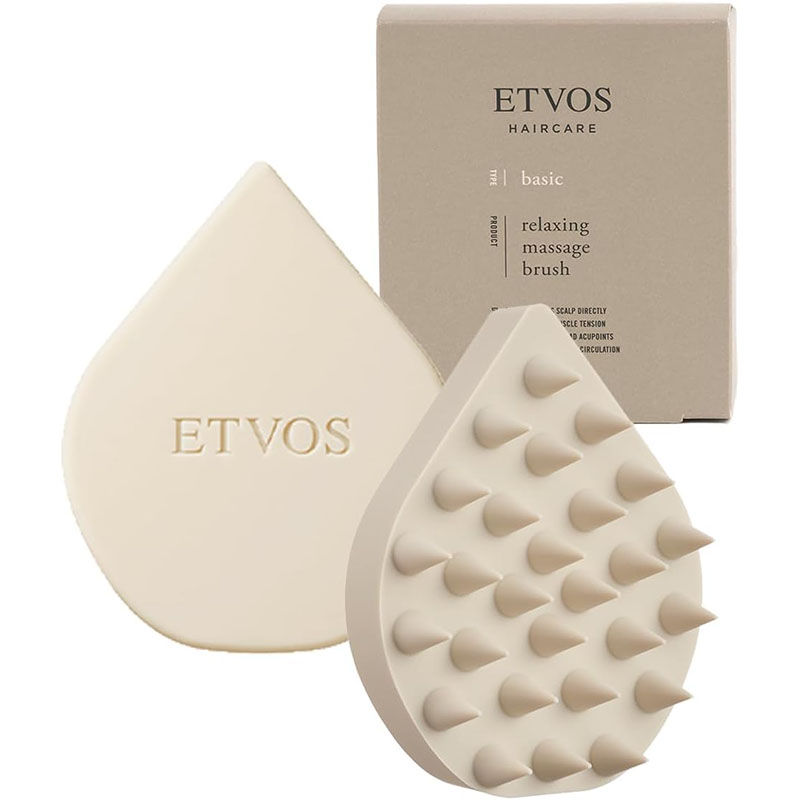 Thumbnail: (代購)日本ETVOS 水滴輕巧頭皮按摩梳 Relaxing Massage Brush (3款可選)