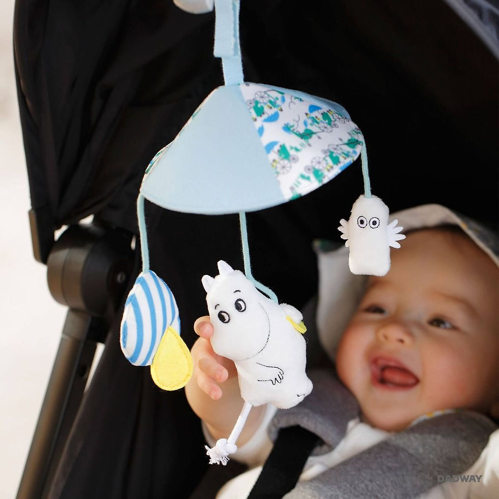 Thumbnail: (代購)日本 Moomin Baby 姆明嬰兒吊飾玩具公仔 BB Mini Merry Toy Plush Doll