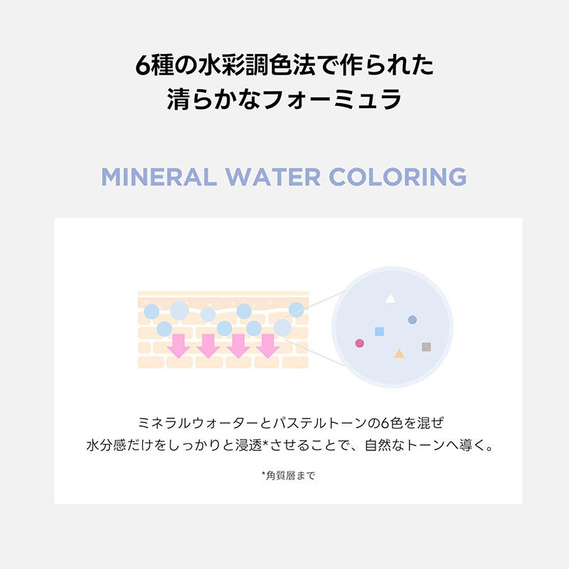 縮圖：(代購)韓國TIRTIR Mask Fit Tone Up Essence Blue Cushion 透亮調色美肌氣墊粉底連盒 SPF50+PA++++ 15g