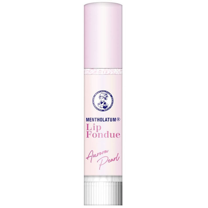 Thumbnail: 日本樂敦曼秀雷敦 Rohto Lip Fondue 豐唇潤色高保濕護唇膏 Lip Plumper Balm [Aurora Pearl 極光珍珠] 限定色