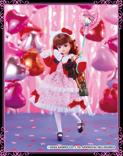 代購)日本Takara Tomy Licca Photogenic Hello Kitty 50th