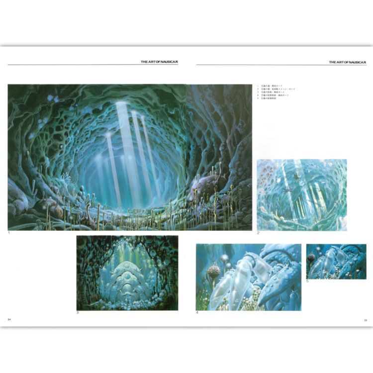 Thumbnail: (代購)日本橡子共和國 吉卜力宮崎駿 風之谷 The Art of Nausicaa 插畫書 原稿 畫冊