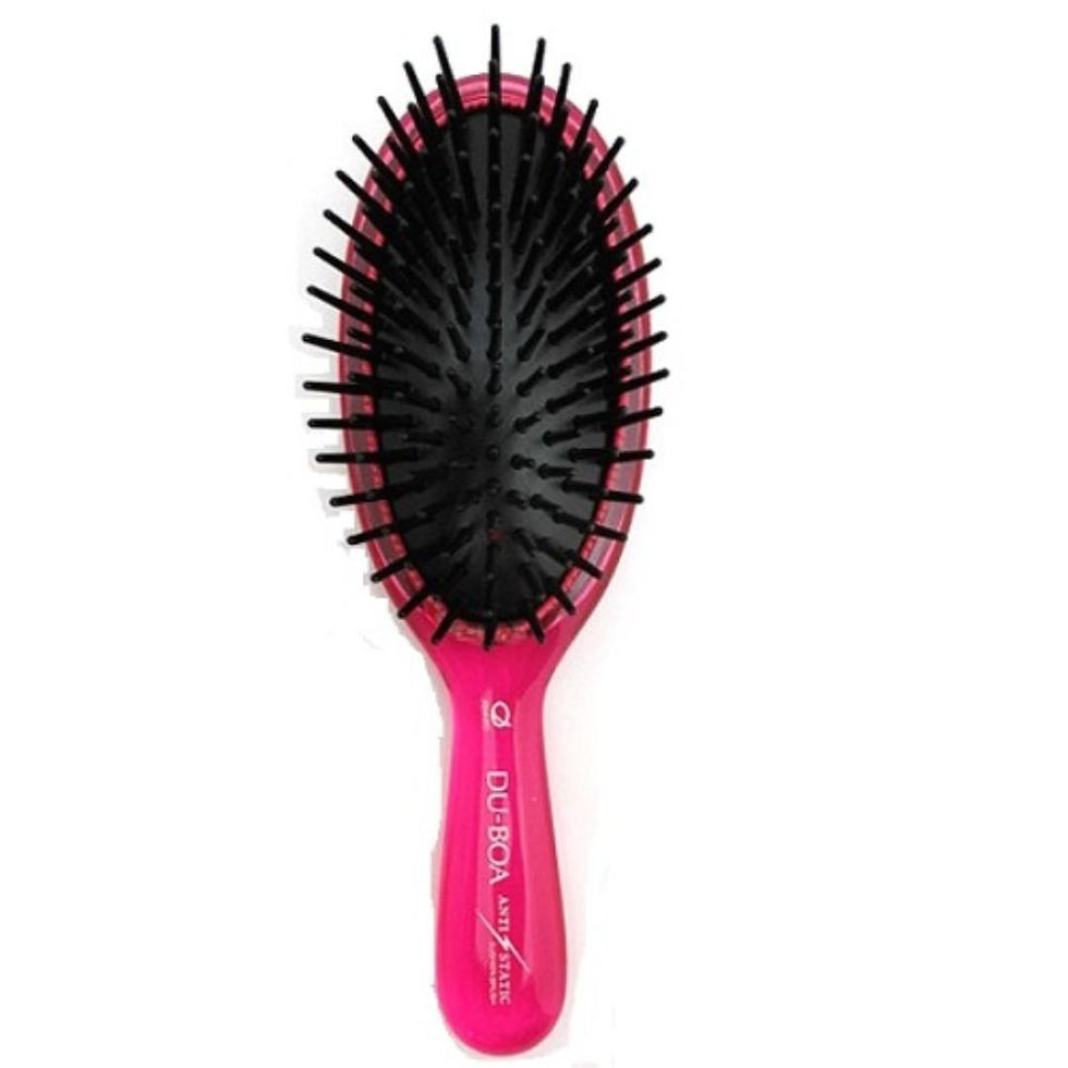 縮圖：日本製 Ikemoto 池本除靜電橄欖精油美髮短梳 Olive & Squalene Cushion Hair Care Brush Comb