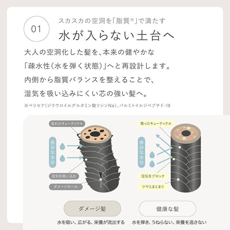 縮圖：(代購)日本LUTY emme 深層修復毛躁順直頭髮護髮乳霜 晚間使用 Protect Cream for Hair Care 120g