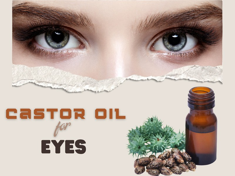Castor Oil for Eyes & Lashes