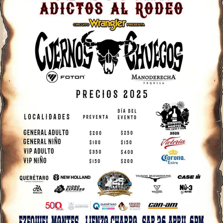 ¡SE BUSCAN ADICTOS AL RODEO!