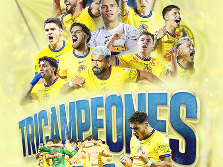 Club América levanta su tricampeonato de la #ligamx 2024