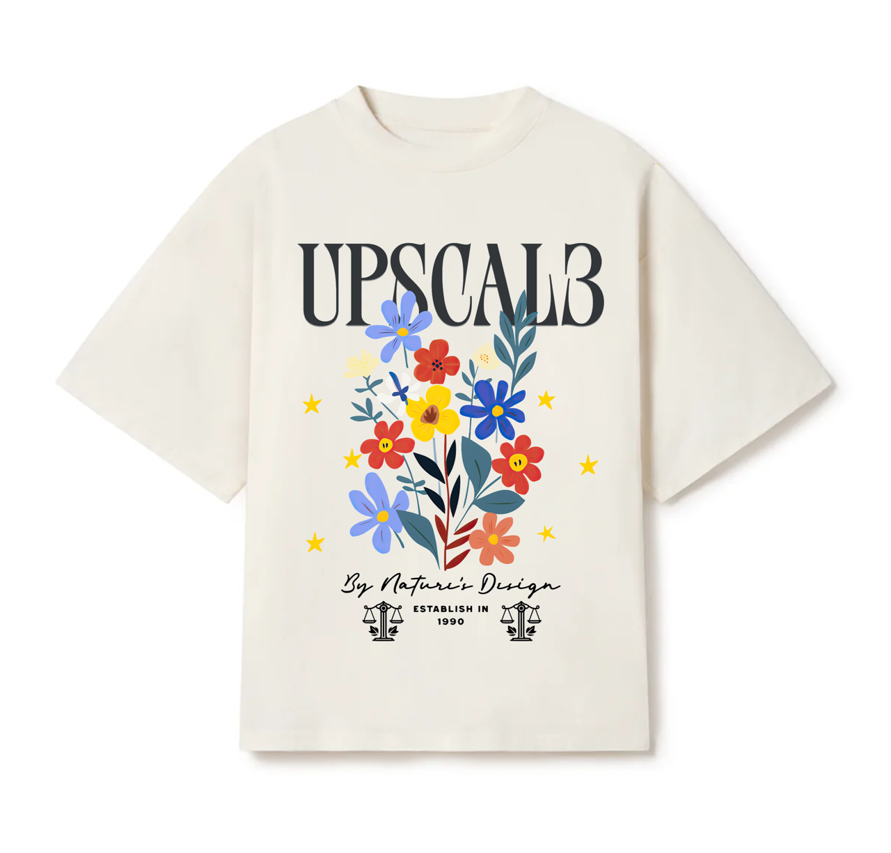Upscal3 "Garden Of Stars" Tee